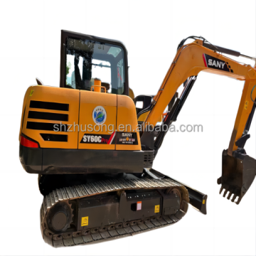 China verwendete Sany Sy60CPro 6 Tonnen Crawler Excavator Verkauf - Leistungsinspektion befreit