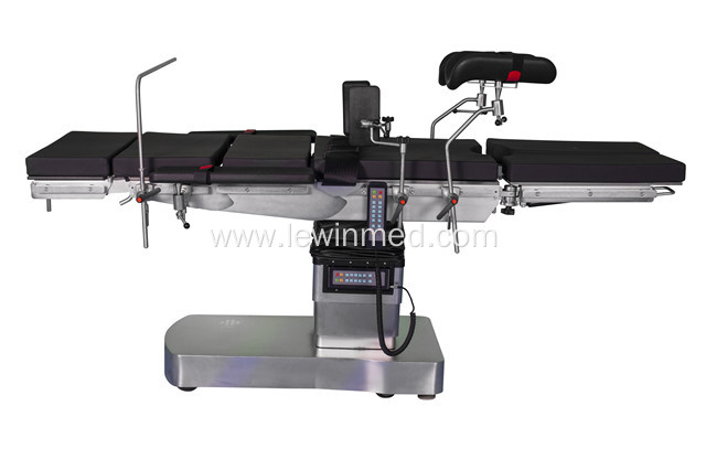 Medical equipment operating table