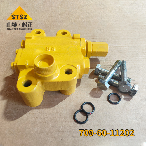 Bulldozer D375A-3 shut-off valve assembly 709-60-11202