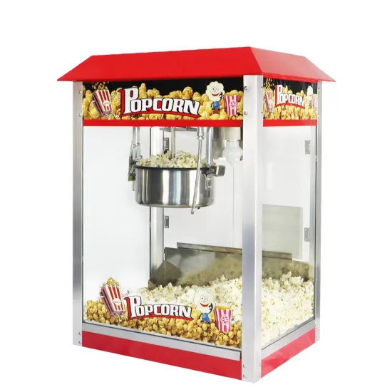 Professional Grade 8 oz Automatic Popcorn Machine: High-Quality Kettle Popcorn Maker