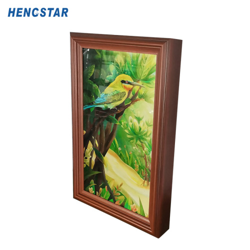 21,5 inch smart art wifi digitale houten frame speler