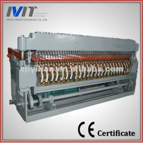 Automatic welded wire mesh machine/Wire straightening and cutting machine