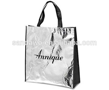 Cheap wholesale China gift Metallic bag