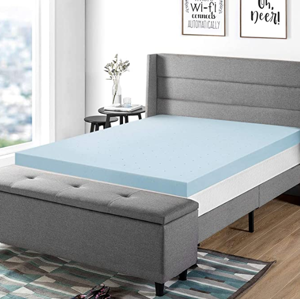 Gel Memory Foam Topper 4inch 
