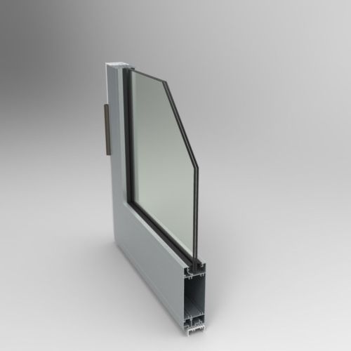 Hochleistungs-Aluminium-Swing-Türsystem