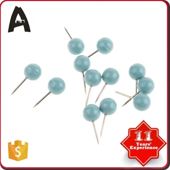 Best price factory supply 17mm color push pin