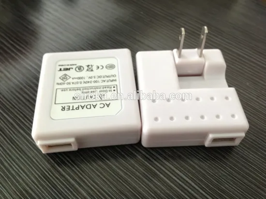 US folding plug ultrathin travel charger input AC100-240V output 5V1000MA