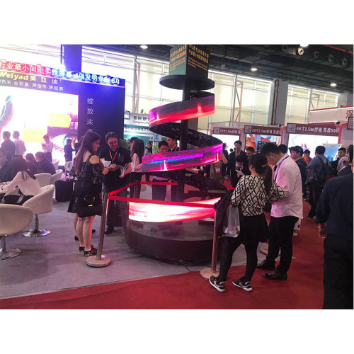 Indoor Flexible Soft roll Up LED Display Screens