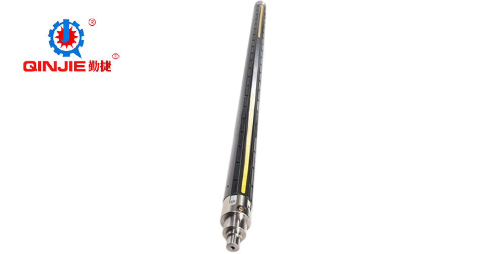 Eixo pneumático de haste passante de alumínio de 3 polegadas