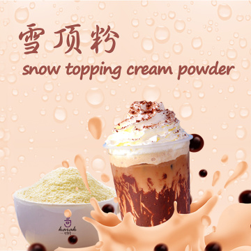 snow topping cream powder