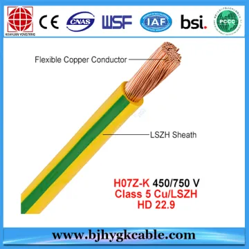Electrical Wires Low smoke halogen free type 4x25mm2 Cu/XLPE/PVC