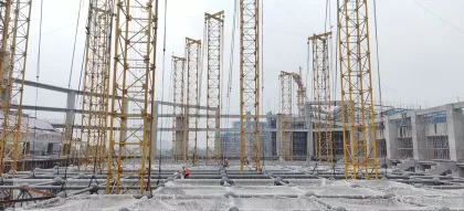 Leshan Olympic Center Steel Structure Project