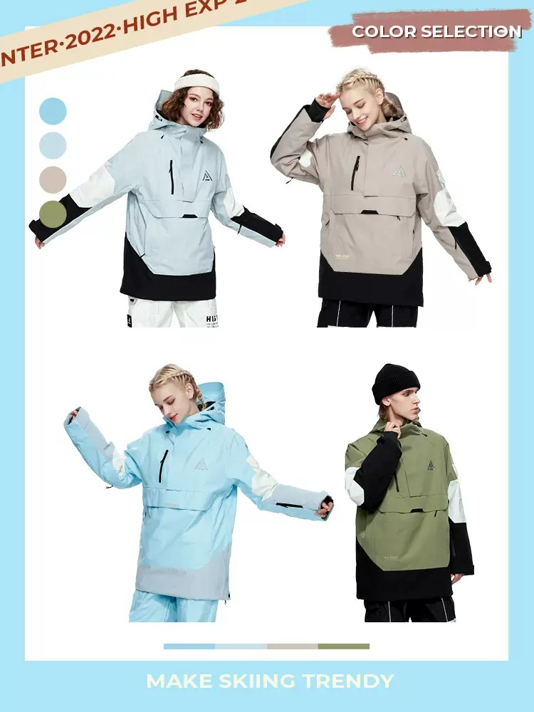 Warm Plus Size Pullover Anorak