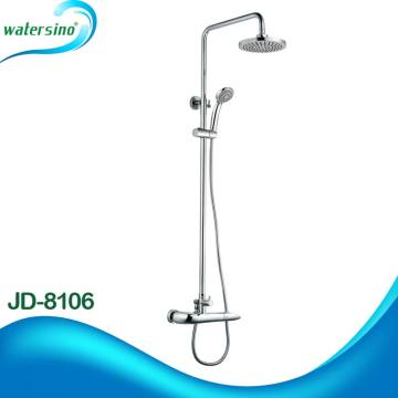 8100 series JD-8106 modern design brass chrome plated bathroom shower sets