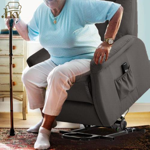 Elderly Fabric Power Recliner Sofa Lift Chair