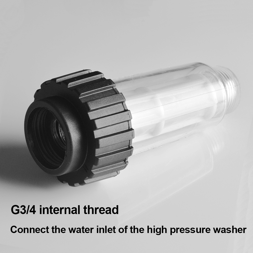 Filtro de água da lavadora de carros para filtros de água K2-K7 G 3/4 '' para lavadora de alta pressão