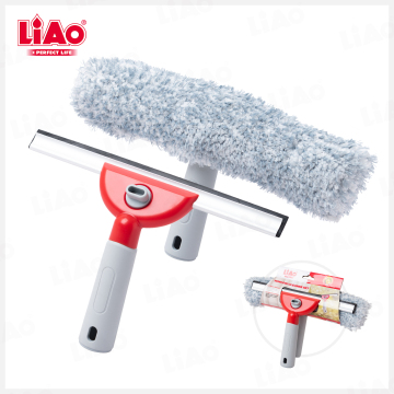 LiAo 10" 2in1 Window Squeegee Set