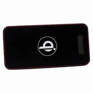 Wireless Portable Power Bank with 4,000mAh and LCD Display Indicator