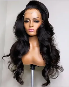Perruque Coupe Courteperuca Humana Perruque Bresiliene 13X4 Silk Top Fringe Wigs Adjustable Wig Cap