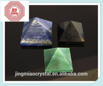 2015 Wholesale hexagonal Crystal Quartz Pyramids