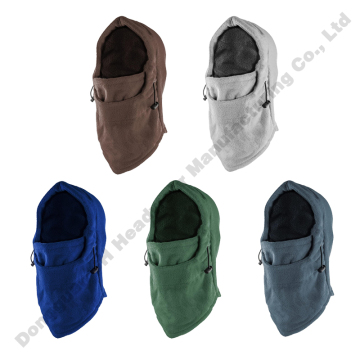 ขนแกะที่กำหนดเอง Balaclava Hoodie - หน้ากากเล่นสกี Winter Polar Polar Fleece Winter Winter