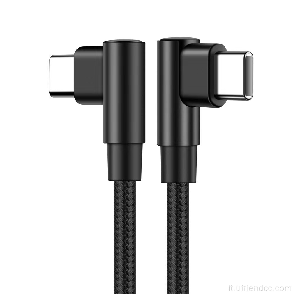 Cavo USB-C di ricarica rapida in nylon