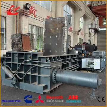 Máquina compactadora hidráulica de sucata