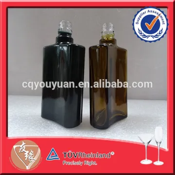 Unique Design Fancy Black Spray Bottle 100ML Flint Glass Bottle