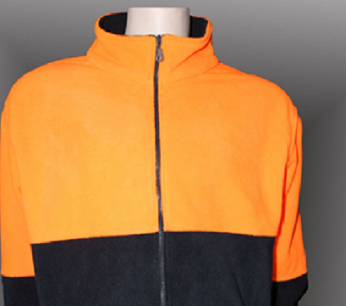 热销售100％聚酯人的极地羊毛夹克