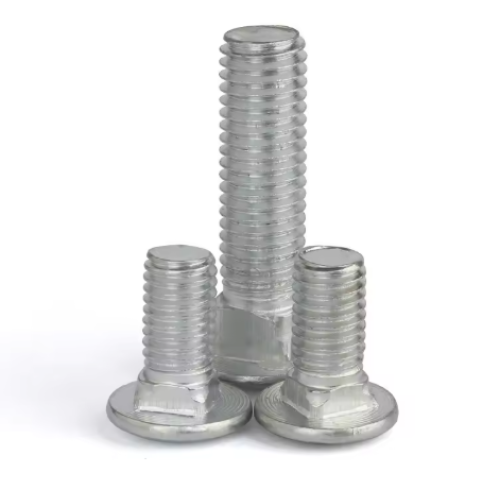 Parafuso de transporte da série métrica em polegadas cromado