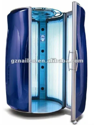 Tanning beds manufacturers offer leather tanning machine/solarium tanning bed with 48pcs UV lamps
