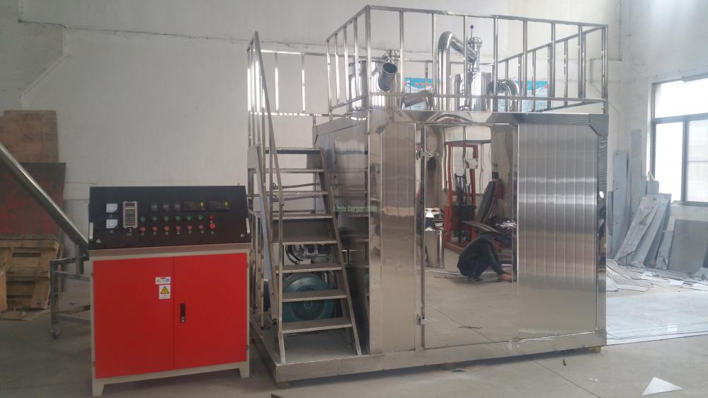 Stickstoffkryogene Pulverpulverisator -Quetschmühle für Wärmeempfindlichkeiten Chemikalie