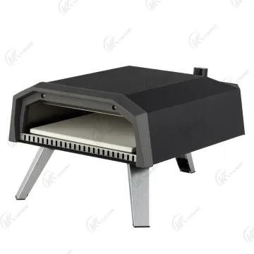 Outdoor Portable Multi-Fuel Gas Pellet Fired Pizza Baking Oven With Pizza Stone gas oven pizza oven