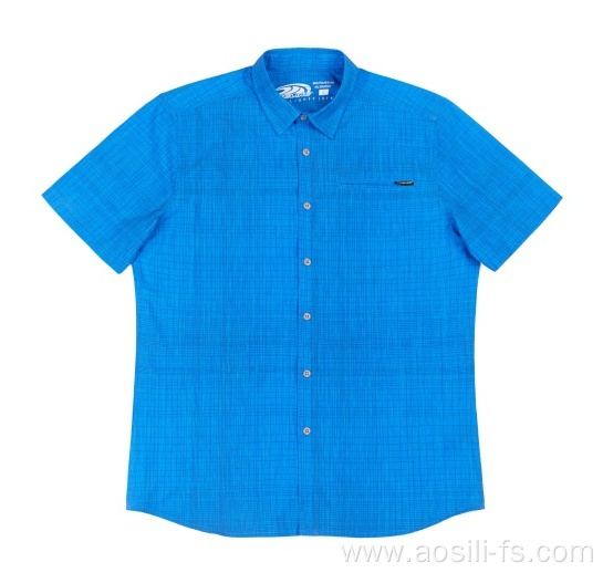 Men's Polyester Spandex Shirts in summer