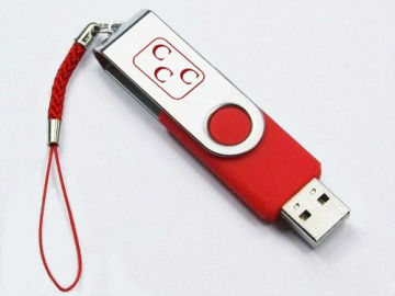 Custom Logo Memory Sticks Swivel USB Flash Drive