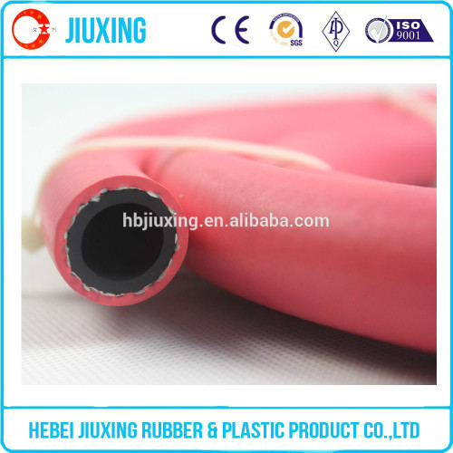 red color 3/8 inch 20bar flexible smooth surface rubber air hose