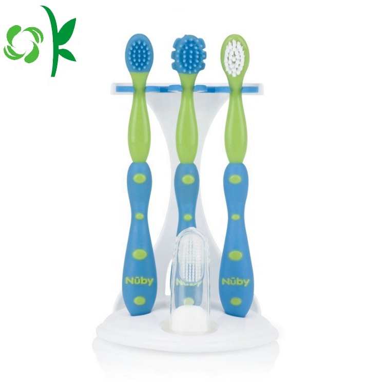 Promotion FDA Safe Silicone Baby Tooth Brush