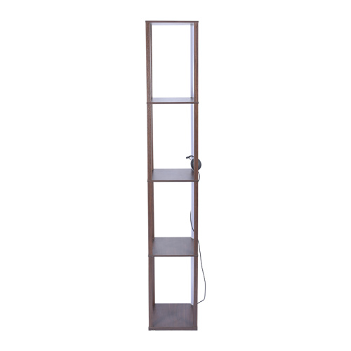 360 Degree Luminous Shelf Light Wooden Frame