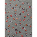 Texture Flower Polyester Bubble Chiffon Printing Fabric