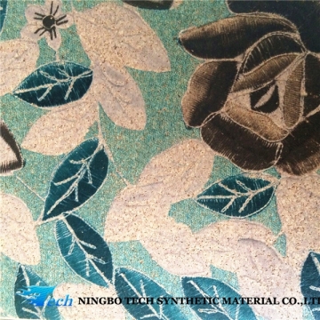 2016 new trend cork leather fabric bag material