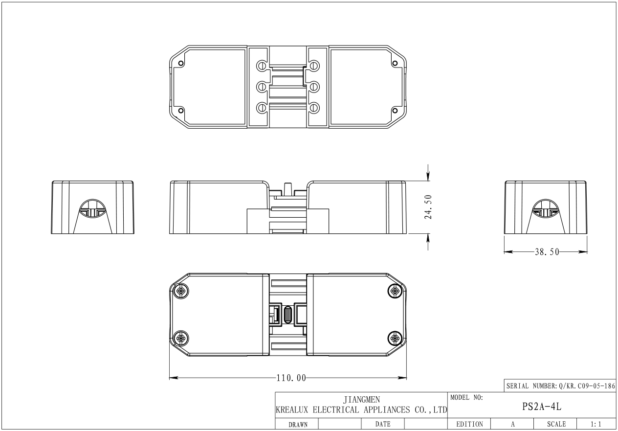 MALE FEMALE PLUGGABLE WIRE CONNECTOR