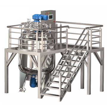 Heated Stainless Steel Mixing Tank - 2000 Gallon