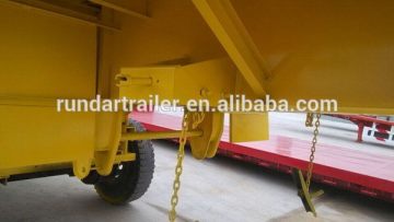 Modern promotional flatbed drawbar container trailer