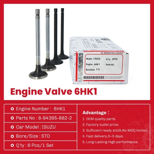 8-94395-882-2 صمام العادم للمحرك لـ ISUZU 6HK1
