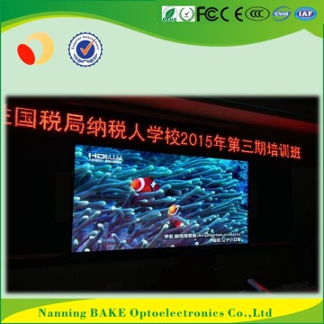 Indoor P3 P5 fixed economical front maintenance led display led scroll display panel