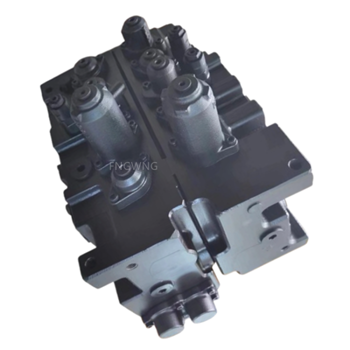 KMX15YD Excavator Hydraulic Main Control Valve For Kawasaki