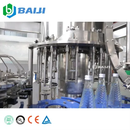 Fully Automatic Glass Bottle Spring Mineral Water Bottling Plant