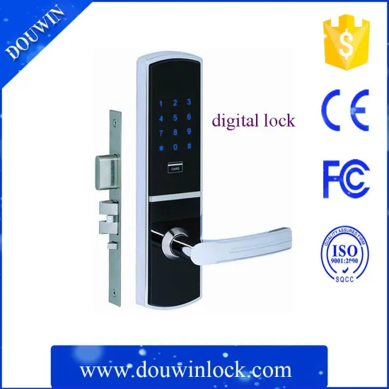 Luxury combination password door digital alarm lock