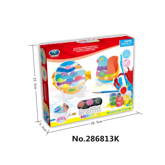 DIY Ceramic Graffiti Play Set Intelligence Toy