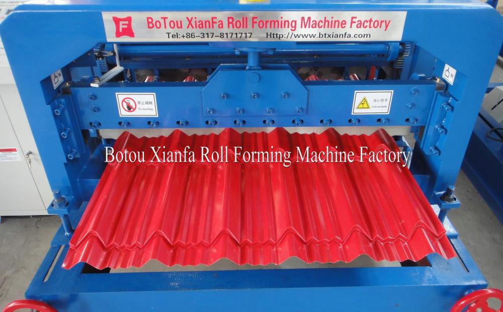 Galvanized  Aluminum Roofing Sheet Roll Forming Machine